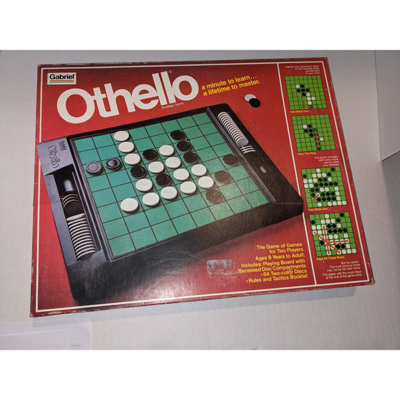Vintage 1974 Othello Board Game - Gabriel - Complete in Original Box - Picture 3 of 3